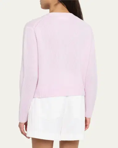 Lisa Yang Marionette Cashmere-Silk V-Neck Cardigan | Thumbnail 3 Lisa Yang Marionette Cashmere-Silk V-Neck Cardigan | Thumbnail 3