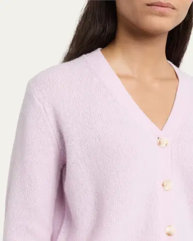 Lisa Yang Marionette Cashmere-Silk V-Neck Cardigan | Thumbnail 5 Lisa Yang Marionette Cashmere-Silk V-Neck Cardigan | Thumbnail 5