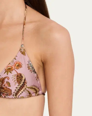 Zimmermann Aster Spliced Triangle Two-Piece Swimsuit | Thumbnail 4 Zimmermann Aster Spliced Triangle Two-Piece Swimsuit | Thumbnail 4