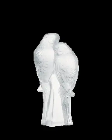 Lalique Two Parakeets Figure | Thumbnail 2 Lalique Two Parakeets Figure | Thumbnail 2