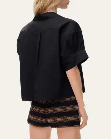 Loewe x Paula's Ibiza Anagram Short-Sleeve Button-Down Shirt | Thumbnail 3 Loewe x Paula's Ibiza Anagram Short-Sleeve Button-Down Shirt | Thumbnail 3