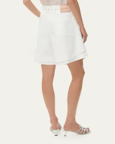 LOEWE x Paula's Ibiza Panelled Cotton Denim Shorts | Thumbnail 3 LOEWE x Paula's Ibiza Panelled Cotton Denim Shorts | Thumbnail 3