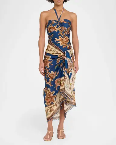 Zimmermann Printed Cotton Pareo Coverup | Thumbnail 2 Zimmermann Printed Cotton Pareo Coverup | Thumbnail 2