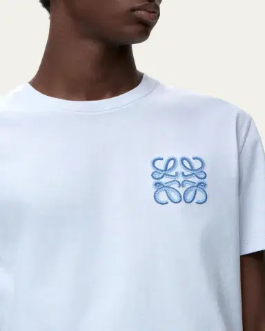 LOEWE x Paula's Ibiza Men's Embroidered Logo T-Shirt | Thumbnail 5 LOEWE x Paula's Ibiza Men's Embroidered Logo T-Shirt | Thumbnail 5