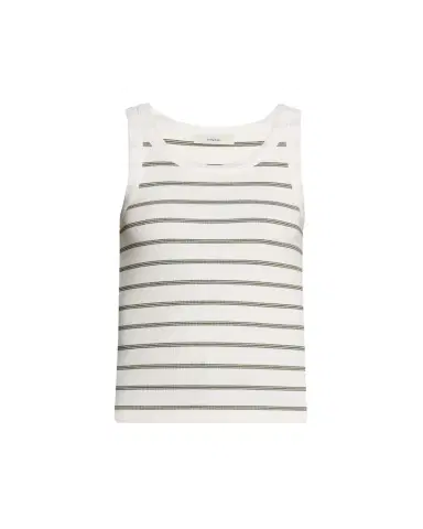 Vince Stripe Scoop-Neck Tank Top | Thumbnail 1 Vince Stripe Scoop-Neck Tank Top | Thumbnail 1