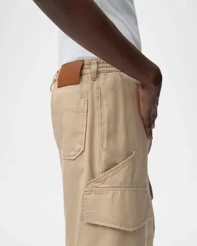 Loewe x Paula's Ibiza Men's Washed Cotton Cargo Shorts | Thumbnail 9 Loewe x Paula's Ibiza Men's Washed Cotton Cargo Shorts | Thumbnail 9