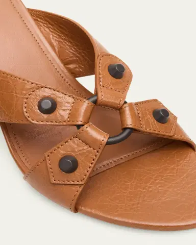 Balenciaga 70mm City Arena Leather Mule Sandals | Thumbnail 5 Balenciaga 70mm City Arena Leather Mule Sandals | Thumbnail 5