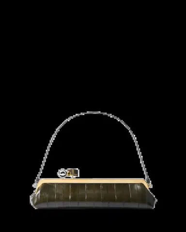 Jacquemus La Pochette Croc-Embossed Leather Clutch | Thumbnail 2 Jacquemus La Pochette Croc-Embossed Leather Clutch | Thumbnail 2