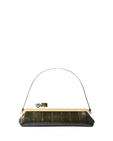 Jacquemus La Pochette Croc-Embossed Leather Clutch | Thumbnail 1 Jacquemus La Pochette Croc-Embossed Leather Clutch | Thumbnail 1