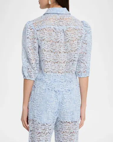Generation Love Tammy Two-Tone Lace Blouse | Thumbnail 3 Generation Love Tammy Two-Tone Lace Blouse | Thumbnail 3