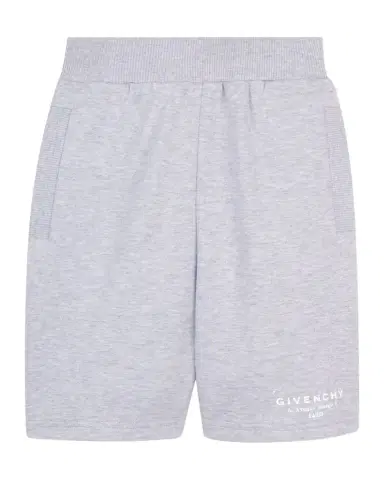 Givenchy Boy 's Logo-Print Knit Shorts, Size 8-14 | Thumbnail 1 Givenchy Boy 's Logo-Print Knit Shorts, Size 8-14 | Thumbnail 1