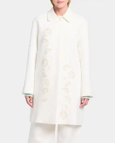 TWP Edinburgh Embroidered Linen Coat | Thumbnail 4 TWP Edinburgh Embroidered Linen Coat | Thumbnail 4