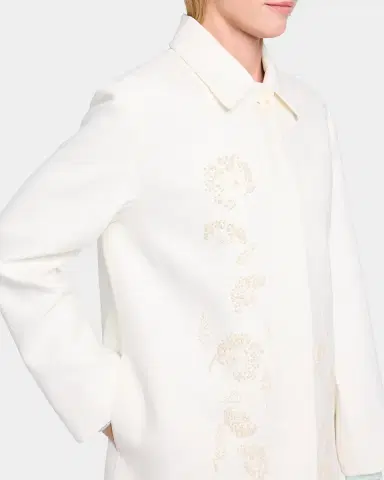 TWP Edinburgh Embroidered Linen Coat | Thumbnail 5 TWP Edinburgh Embroidered Linen Coat | Thumbnail 5
