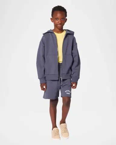 Givenchy Boy 's Stretch Cotton Logo Hoodie, Size 4-6 | Thumbnail 5 Givenchy Boy 's Stretch Cotton Logo Hoodie, Size 4-6 | Thumbnail 5