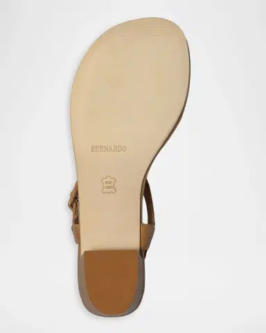 Bernardo Goyara Leather T-Strap Sandals | Thumbnail 12 Bernardo Goyara Leather T-Strap Sandals | Thumbnail 12