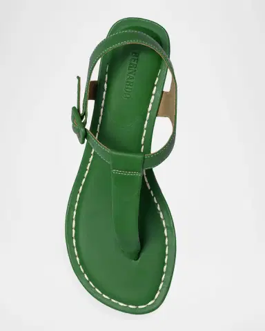 Bernardo Goyara Leather T-Strap Sandals | Thumbnail 14 Bernardo Goyara Leather T-Strap Sandals | Thumbnail 14