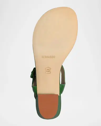 Bernardo Goyara Leather T-Strap Sandals | Thumbnail 15 Bernardo Goyara Leather T-Strap Sandals | Thumbnail 15