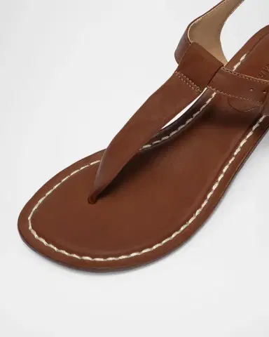 Bernardo Goyara Leather T-Strap Sandals | Thumbnail 6 Bernardo Goyara Leather T-Strap Sandals | Thumbnail 6