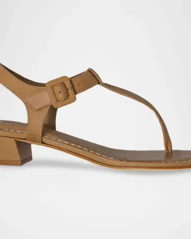 Bernardo Goyara Leather T-Strap Sandals | Thumbnail 10 Bernardo Goyara Leather T-Strap Sandals | Thumbnail 10
