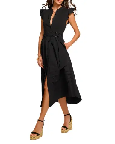 Ramy Brook Odessa Belted Midi Shirtdress | Thumbnail 1 Ramy Brook Odessa Belted Midi Shirtdress | Thumbnail 1