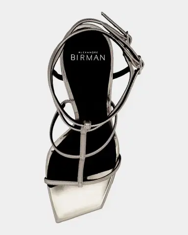 Alexandre Birman 60mm Amanda Metallic Leather Sandals | Thumbnail 3 Alexandre Birman 60mm Amanda Metallic Leather Sandals | Thumbnail 3