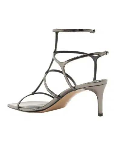 Alexandre Birman 60mm Amanda Metallic Leather Sandals | Thumbnail 1 Alexandre Birman 60mm Amanda Metallic Leather Sandals | Thumbnail 1