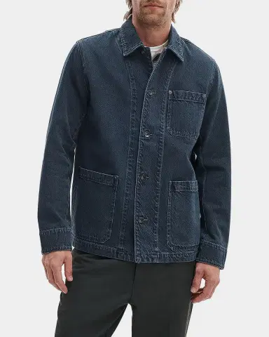 rag & bone Men 's Evan Patch-Pocket Denim Jacket | Thumbnail 4 rag & bone Men 's Evan Patch-Pocket Denim Jacket | Thumbnail 4