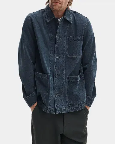 rag & bone Men 's Evan Patch-Pocket Denim Jacket | Thumbnail 6 rag & bone Men 's Evan Patch-Pocket Denim Jacket | Thumbnail 6
