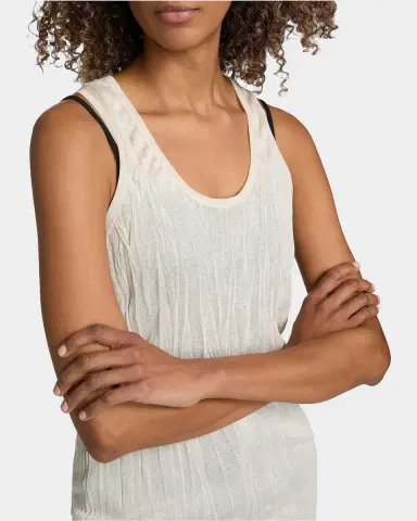 Toteme Crinkled Knit Tank Top | Thumbnail 5 Toteme Crinkled Knit Tank Top | Thumbnail 5