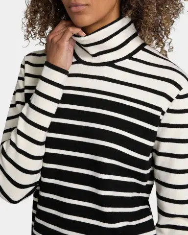 Toteme Striped Turtleneck Top | Thumbnail 5 Toteme Striped Turtleneck Top | Thumbnail 5