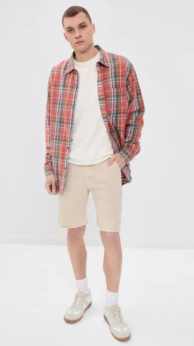 ASHER Chance Painter Shorts 9 Bisque | Thumbnail 5 ASHER Chance Painter Shorts 9 Bisque | Thumbnail 5