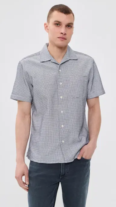 Taylor Stitch The Hawthorne Shirt Blue Pin Dot Dobby | Thumbnail 2 Taylor Stitch The Hawthorne Shirt Blue Pin Dot Dobby | Thumbnail 2