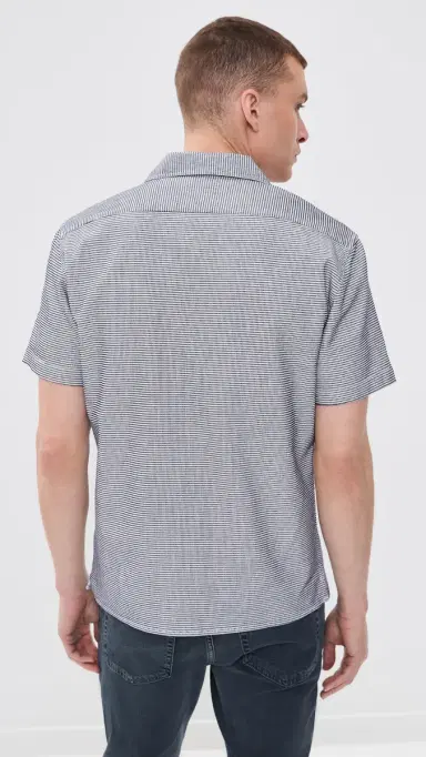 Taylor Stitch The Hawthorne Shirt Blue Pin Dot Dobby | Thumbnail 3 Taylor Stitch The Hawthorne Shirt Blue Pin Dot Dobby | Thumbnail 3