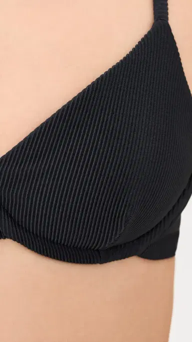 BEACH RIOT Camilla Bikini Top Black | Thumbnail 6 BEACH RIOT Camilla Bikini Top Black | Thumbnail 6