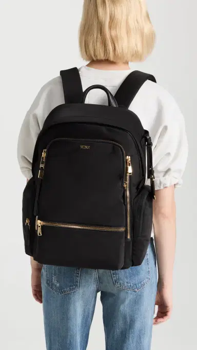 TUMI Celina Backpack Black/Gold One Size | Thumbnail 3 TUMI Celina Backpack Black/Gold One Size | Thumbnail 3