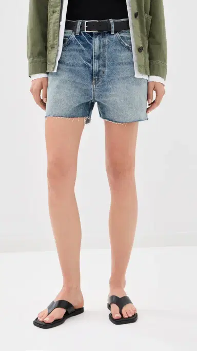 Nili Lotan Cobain Denim Shorts Summer Wash | Thumbnail 2 Nili Lotan Cobain Denim Shorts Summer Wash | Thumbnail 2
