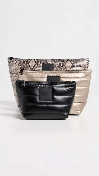 Think Royln Travel Trio Pouches | Thumbnail 2 Think Royln Travel Trio Pouches | Thumbnail 2