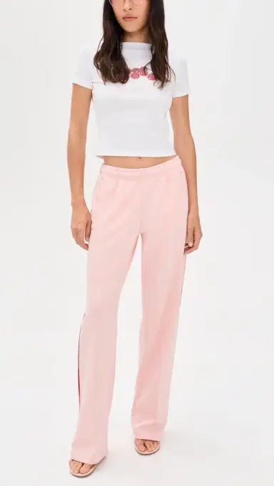 RE/DONE unland Track Pants Pink alt With Red | Thumbnail 5 RE/DONE unland Track Pants Pink alt With Red | Thumbnail 5