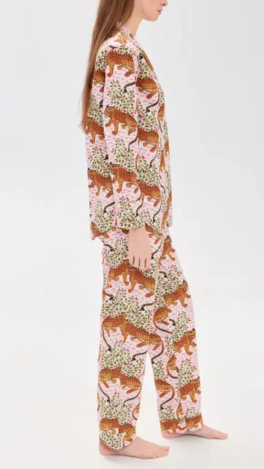 Printfresh Bagheera ong Pajama Set Blush | Thumbnail 4 Printfresh Bagheera ong Pajama Set Blush | Thumbnail 4