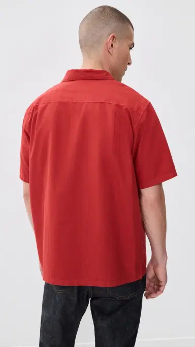 McTavish Holiday Collar Shirt Rust | Thumbnail 3 McTavish Holiday Collar Shirt Rust | Thumbnail 3