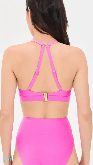 STYLEST Dreamift Push Up Bikini Top Neon Pink | Thumbnail 4 STYLEST Dreamift Push Up Bikini Top Neon Pink | Thumbnail 4