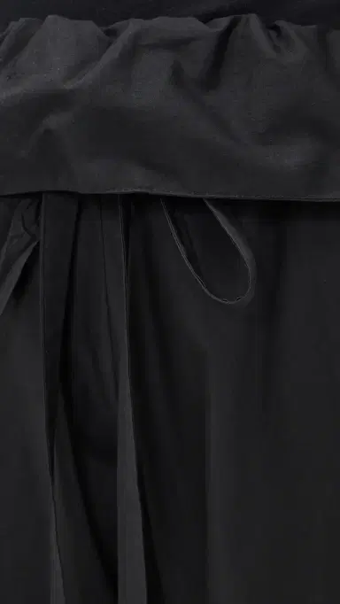 Enza Costa Cotton Peplum Pants Black | Thumbnail 6 Enza Costa Cotton Peplum Pants Black | Thumbnail 6