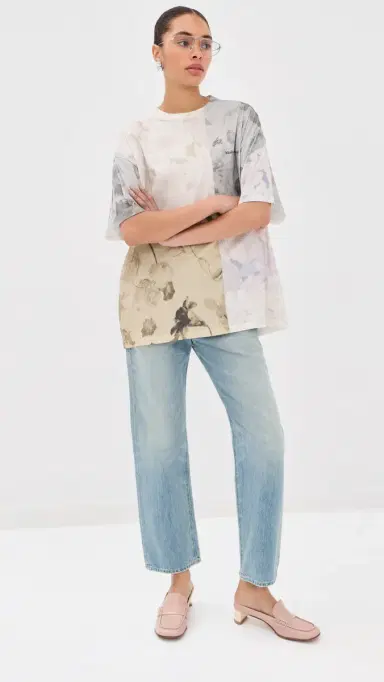Maison Margiela Patchwork Floral T-Shirt Beige Flowers | Thumbnail 5 Maison Margiela Patchwork Floral T-Shirt Beige Flowers | Thumbnail 5
