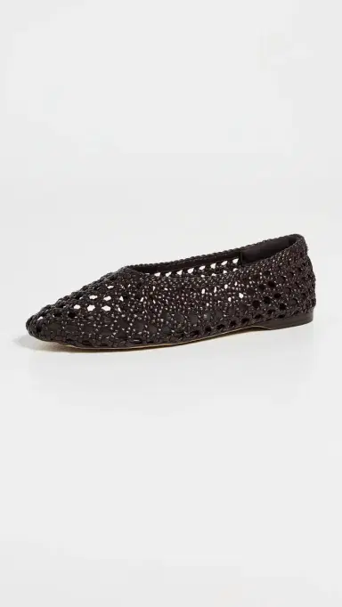 Sam Edelman Shira Woven Flats Dark Brown 6 | Thumbnail 2 Sam Edelman Shira Woven Flats Dark Brown 6 | Thumbnail 2