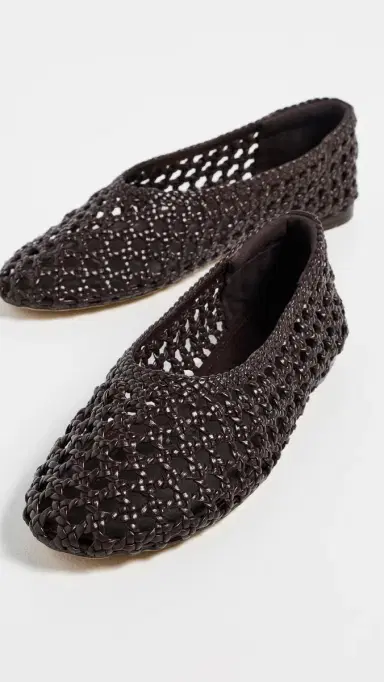 Sam Edelman Shira Woven Flats Dark Brown 6 | Thumbnail 5 Sam Edelman Shira Woven Flats Dark Brown 6 | Thumbnail 5