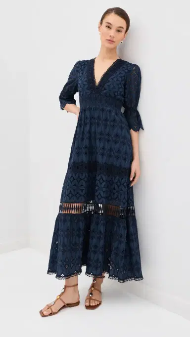 TEMPTATION POSITANO Curry Dress Navy L | Thumbnail 5 TEMPTATION POSITANO Curry Dress Navy L | Thumbnail 5