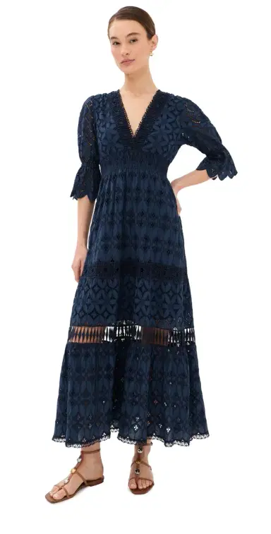 TEMPTATION POSITANO Curry Dress Navy L | Thumbnail 1 TEMPTATION POSITANO Curry Dress Navy L | Thumbnail 1