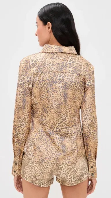 Lioness Angelic Shirt Leopard | Thumbnail 3 Lioness Angelic Shirt Leopard | Thumbnail 3