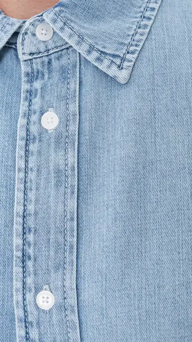 FRAME Classic Denim Shirt unday | Thumbnail 6 FRAME Classic Denim Shirt unday | Thumbnail 6