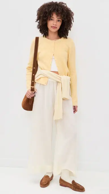 Z Supply Medina Rib Cardigan Custard | Thumbnail 5 Z Supply Medina Rib Cardigan Custard | Thumbnail 5